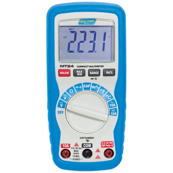 Major Tech Mt24 1000V Ac/Dc Compact Multimeter 2