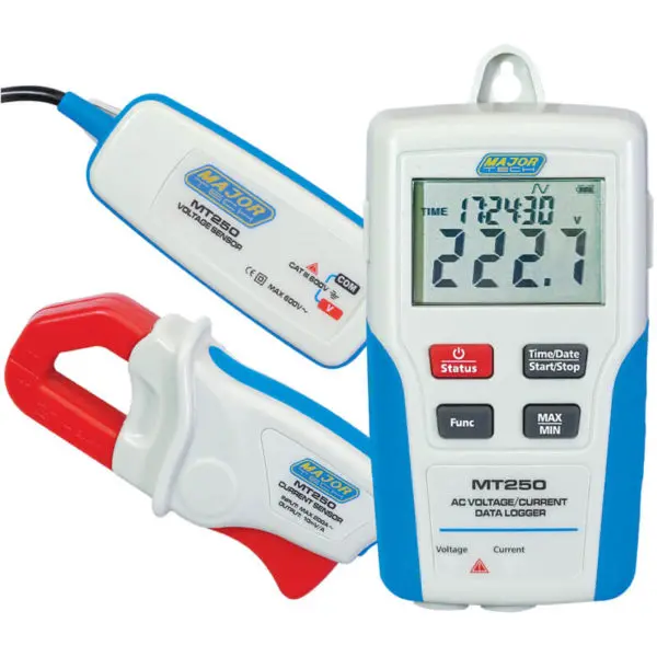 Major Tech Mt250 Ac Voltage & Current Data Logger 1