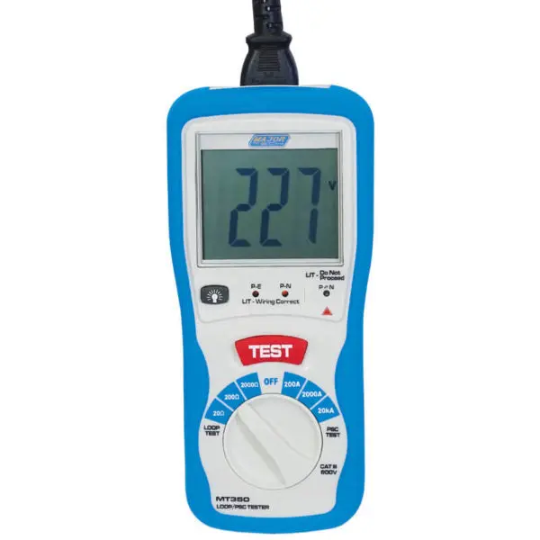 Major Tech Mt350 Loop Impedance And Psc Tester 2
