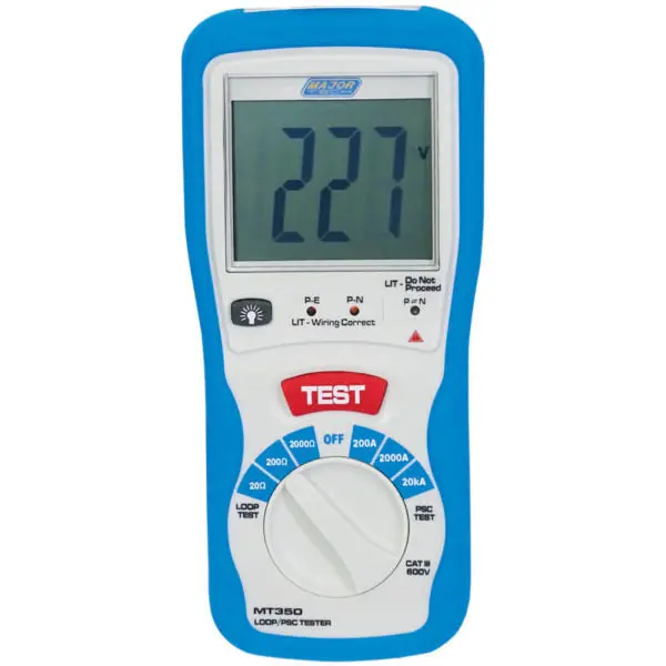 Major Tech Mt350 Loop Impedance And Psc Tester 1