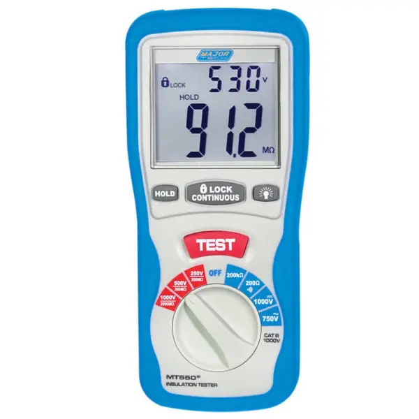 Major Tech Mt550 1000V Digital Insulation Tester 1
