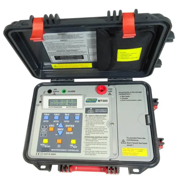Major Tech Mt585 15Kv Cat Iv 600V High Voltage Insulation Tester 2