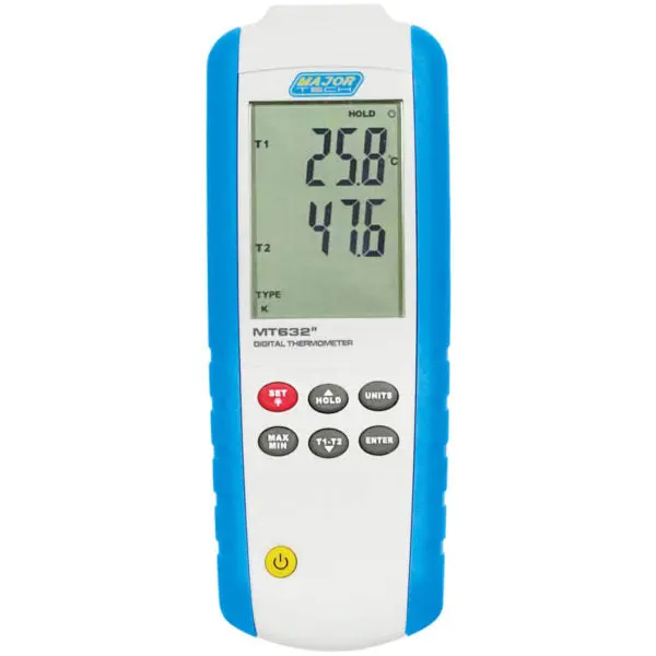 Major Tech Mt632 Dual Input Thermometer K-Type 1