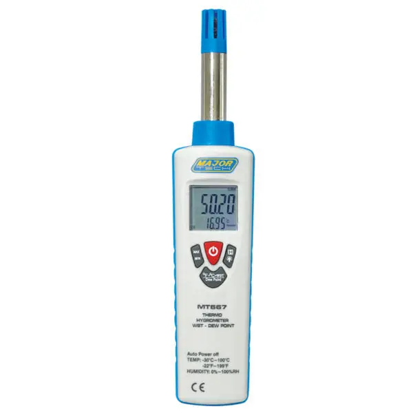 Major Tech Mt667 Thermo Hygrometer Environmental Meters 1