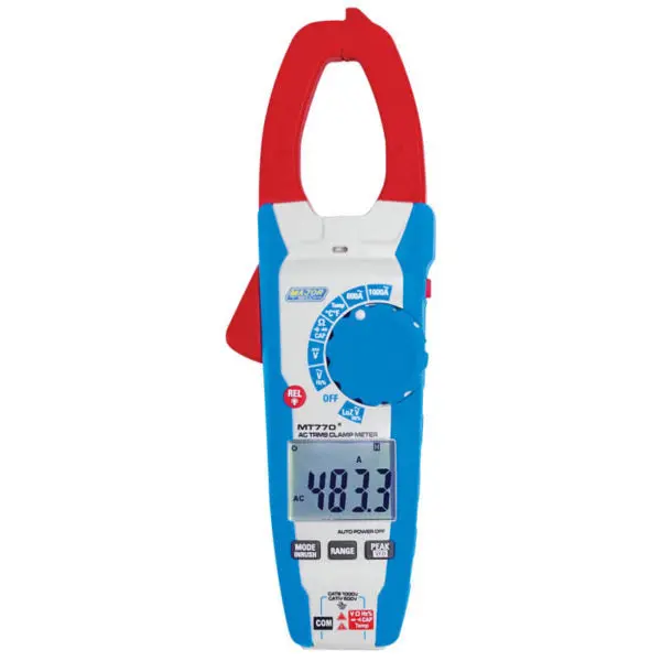 Major Tech Mt770 1000A Ac True Rms Clamp Meter 1