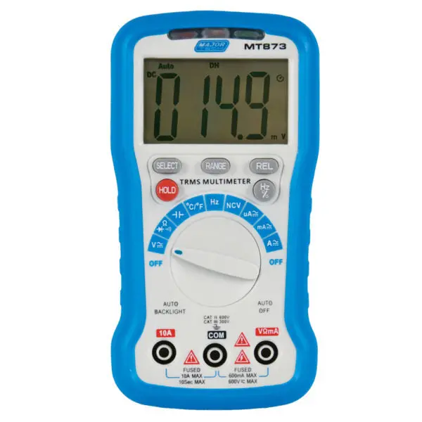 Major Tech Mt873 600V Ac/Dc True Rms Multimeter 2