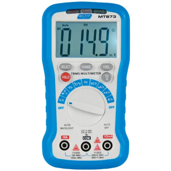 Major Tech Mt873 600V Ac/Dc True Rms Multimeter 1