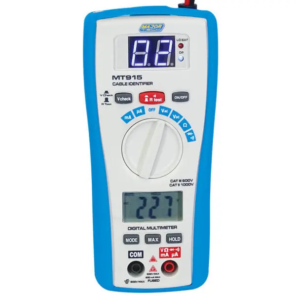 Major Tech Mt915 2-In-1 Cable Finder & Multimeter 2