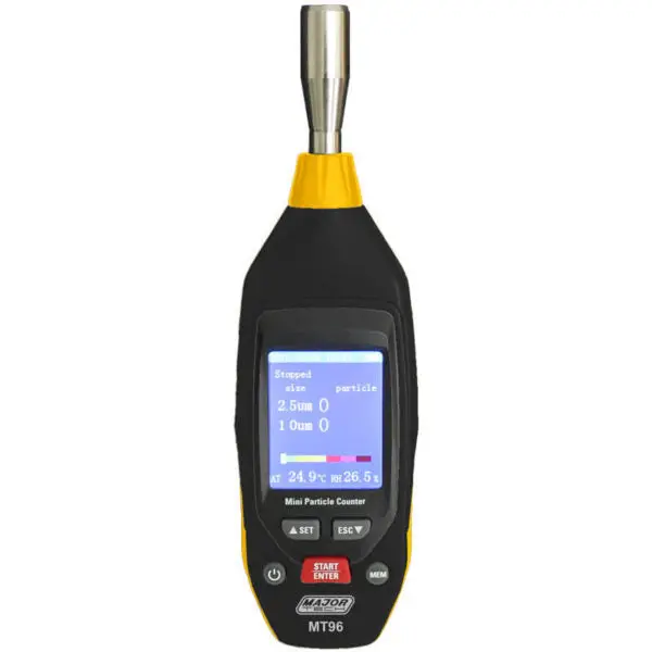 Major Tech Mt96 Mini Particle Counter With Bluetooth 1
