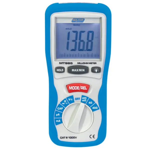 Major Tech Mt985 Digital Milliohm Meter 1