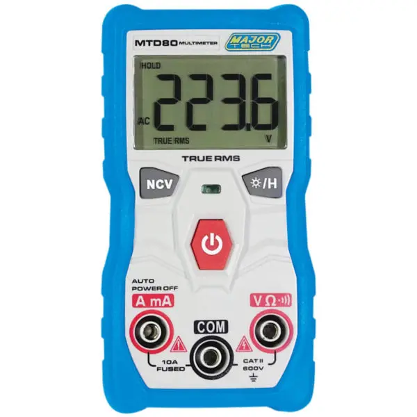 Major Tech Mtd80 Compact True Rms Auto Ranging Multimeter 1