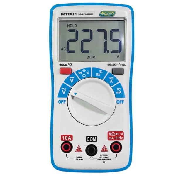 Major Tech Mtd81 Compact Auto Ranging Multimeter 1