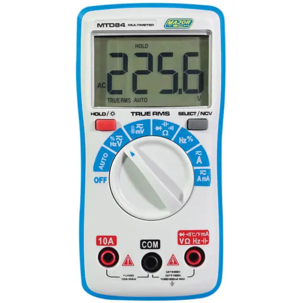 Major Tech Mtd84 Compact True Rms Auto Ranging Multimeter 1