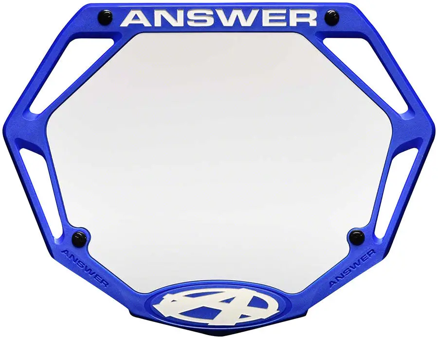Answer Bmx 3D Number Plate Pro 1