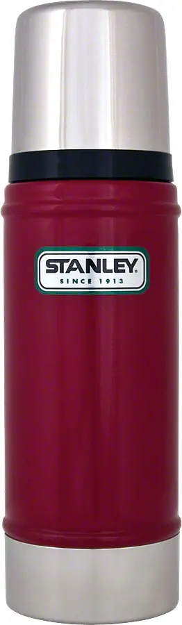 Stanley Classic Vacuum Insulated Bottle: Red, 16Oz 1