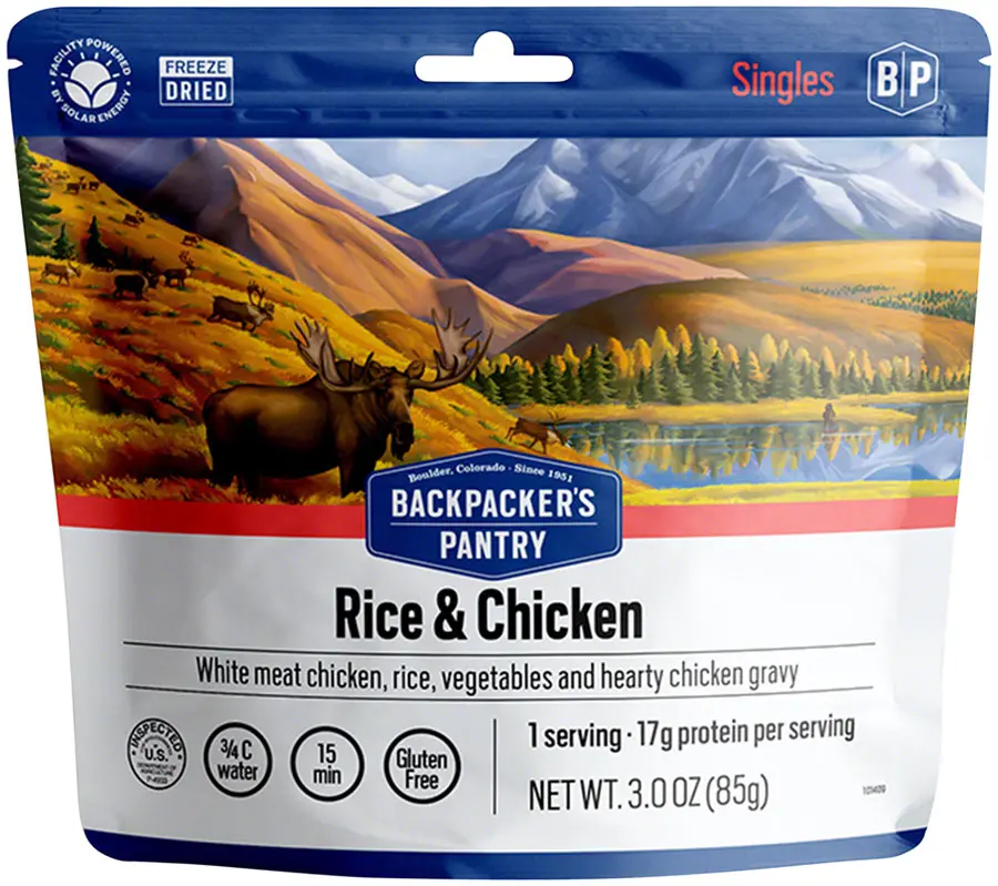 Backpacker's Pantry Chicken And Rice 1