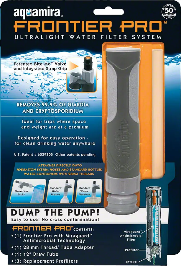 Aquamira Frontier Filter Pro 1