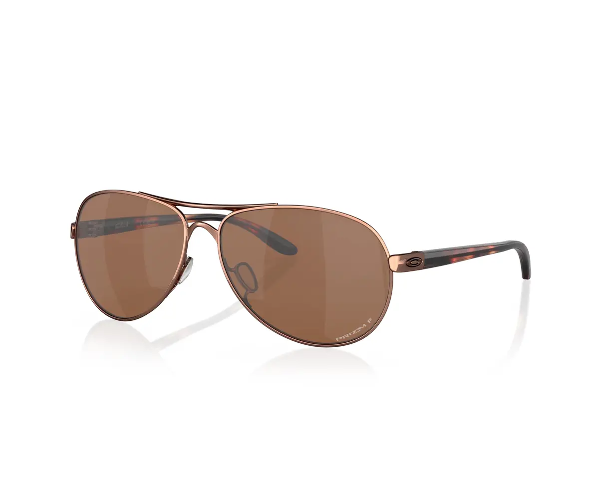 Oakley Feedback Rose Gold W/ Prizm Tungsten Iridium Polarized 1