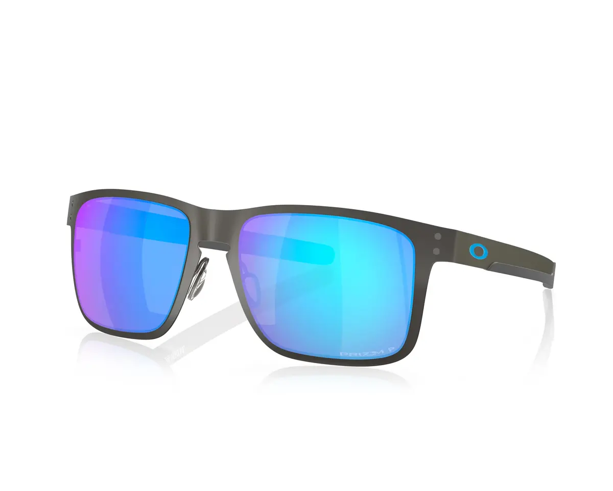 Oakley Holbrook Metal Matte Gunmetal W/ Prizm Sapphire Iridium Polarized 1