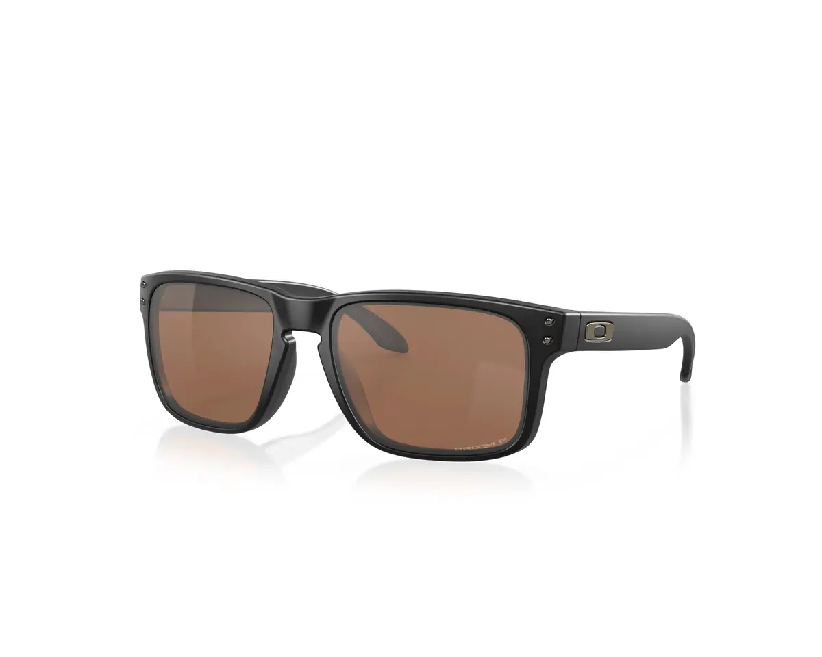 Oakley Holbrook Matte Black W/ Prizm Tungsten Iridium Polarized 1