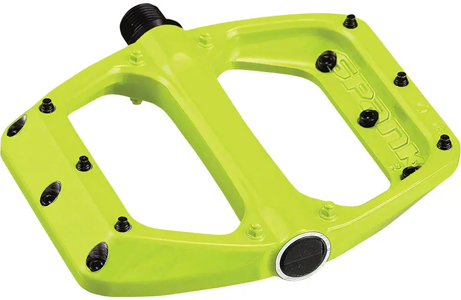 Spank Spoon Dc Pedal Lime Grn 1