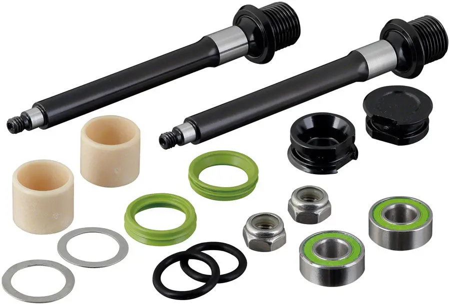 Spank Pedal Axle Rebuild Kit 1