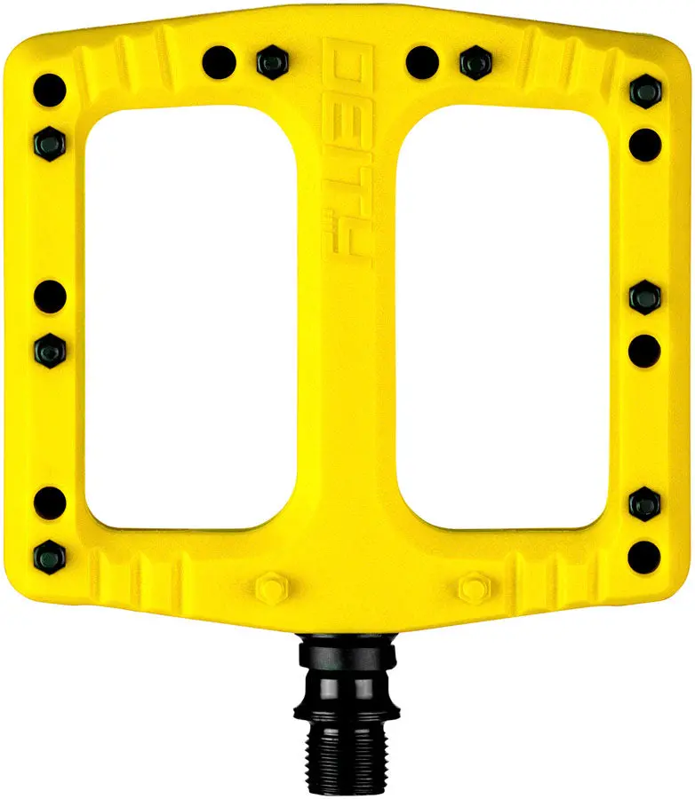 Deity Deftrap Pedals - Yellow 1