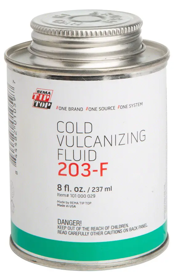 Rema Cold Vulcanizing Fluid Patch Glue: 8.0Oz Can 1