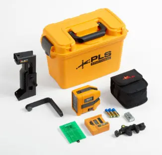 Fluke Pls 180G Sys Green Crossline Laser Level System 1