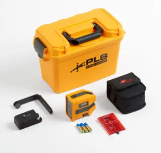 Fluke Pls 3R Kit Red 3-Point Laser Level Kit 1