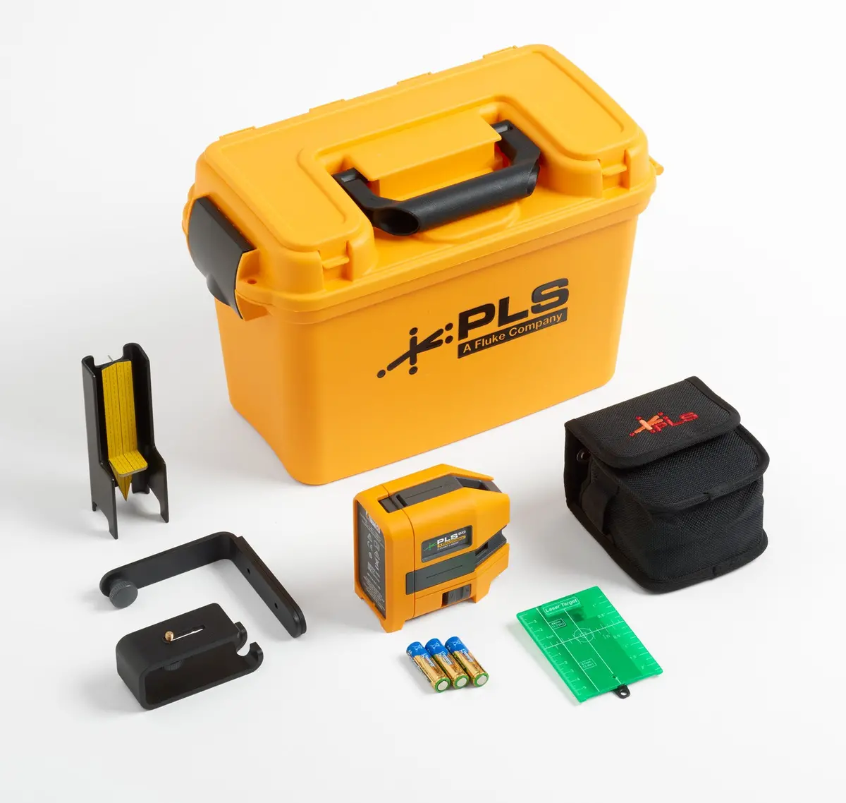Fluke Pls 5G Kit Green 5-Point Laser Level Kit 1