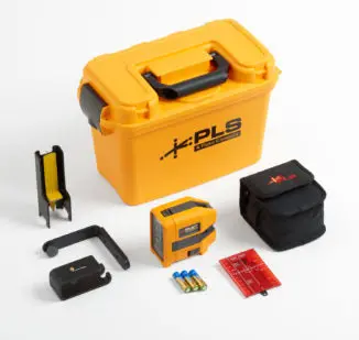 Fluke Pls 5R Kit Red 5-Point Laser Level Kit 1