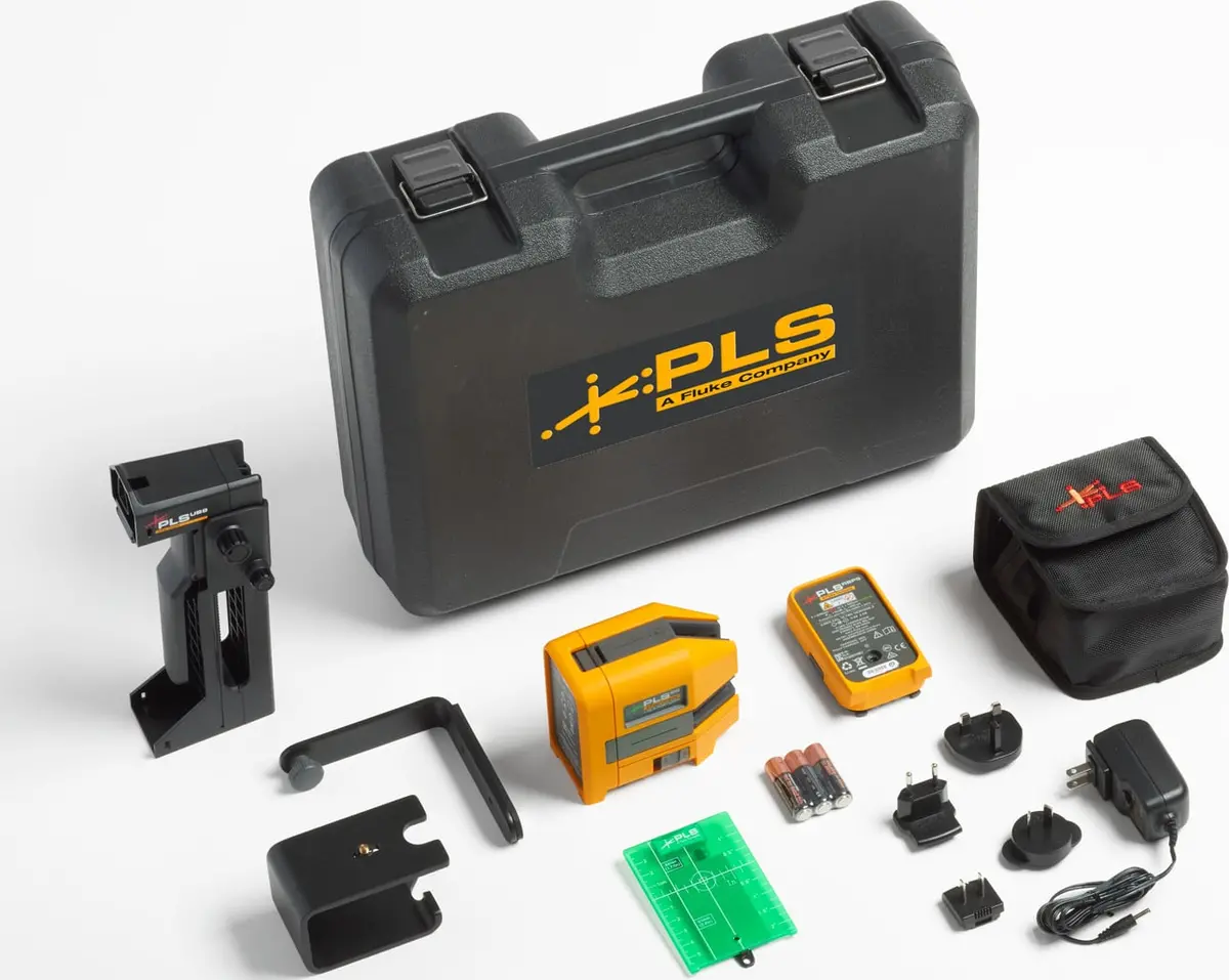 Fluke Pls 6G Rbp Kit, Cross Line And Point Green Laser Kit 1