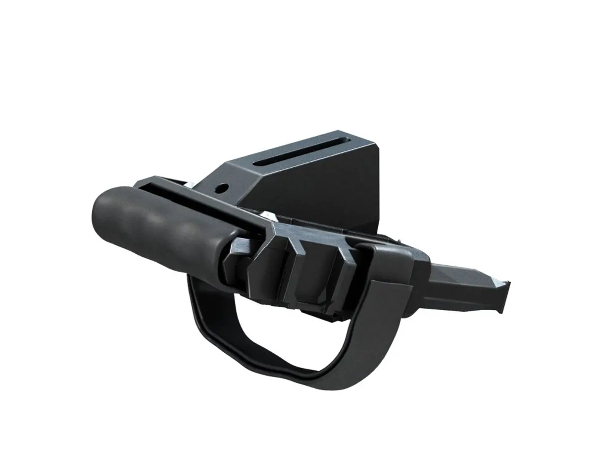 Pro Smart Saddle Container Black W/ Base Mount Blk 1