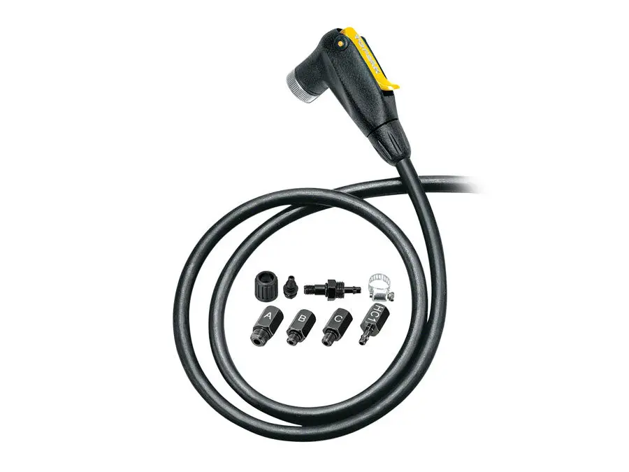 Topeak Smarthead Presta/Schrader Valve Upgrade With 38 Hose: Retrofits Most Pumps 1