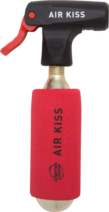 Planet Bike Air Kiss Co2 Inflator: Includes 16G Threaded Cartridge And Sleeve 1