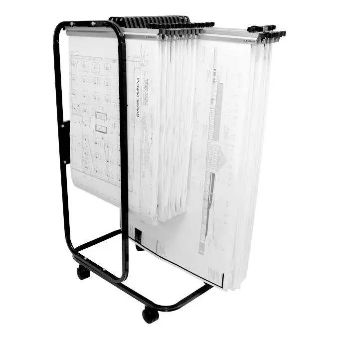 Planmate A0 Mini Trolley (12 Clamp Capacity) 1