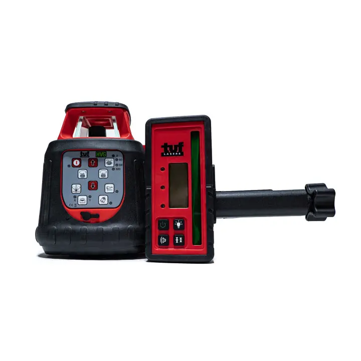 Tuf Laser Rhvp500g-V2 Rotating Laser Green Hvr - Hz/Vt With Frd600a-G Mm Receiver 1
