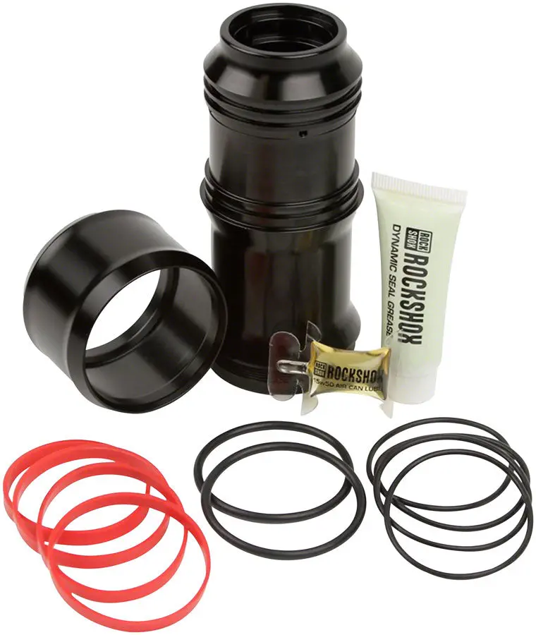 Rockshox Megneg Air Can Upgrade Kit For Deluxe And Super Deluxe Rear Shocks 185/210 X 47.5-55Mm Black 1