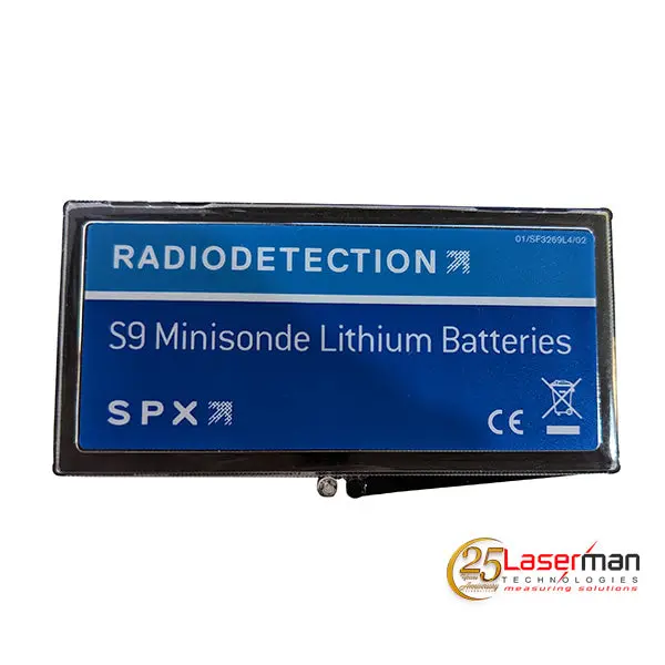 Radiodetection Pack Of 10 × Batteries For S9 Minisonde 1