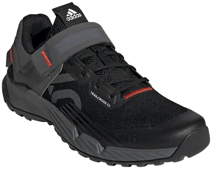 Five Ten Five Ten Trailcross Clip-In Shoe - Women's, Core Black/Grey Three/Red 1