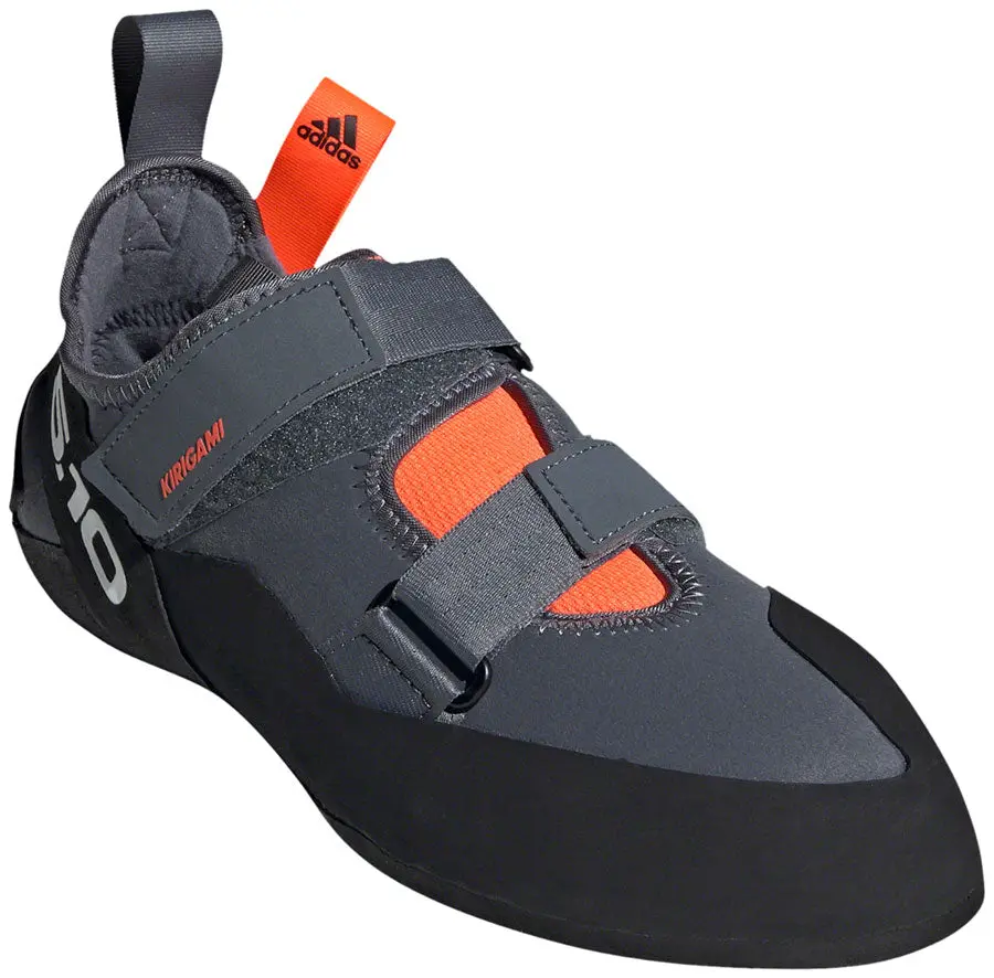 Five Ten Kirigami Climbing Shoe - Men's, Onix/Core Black/Solar Red 1
