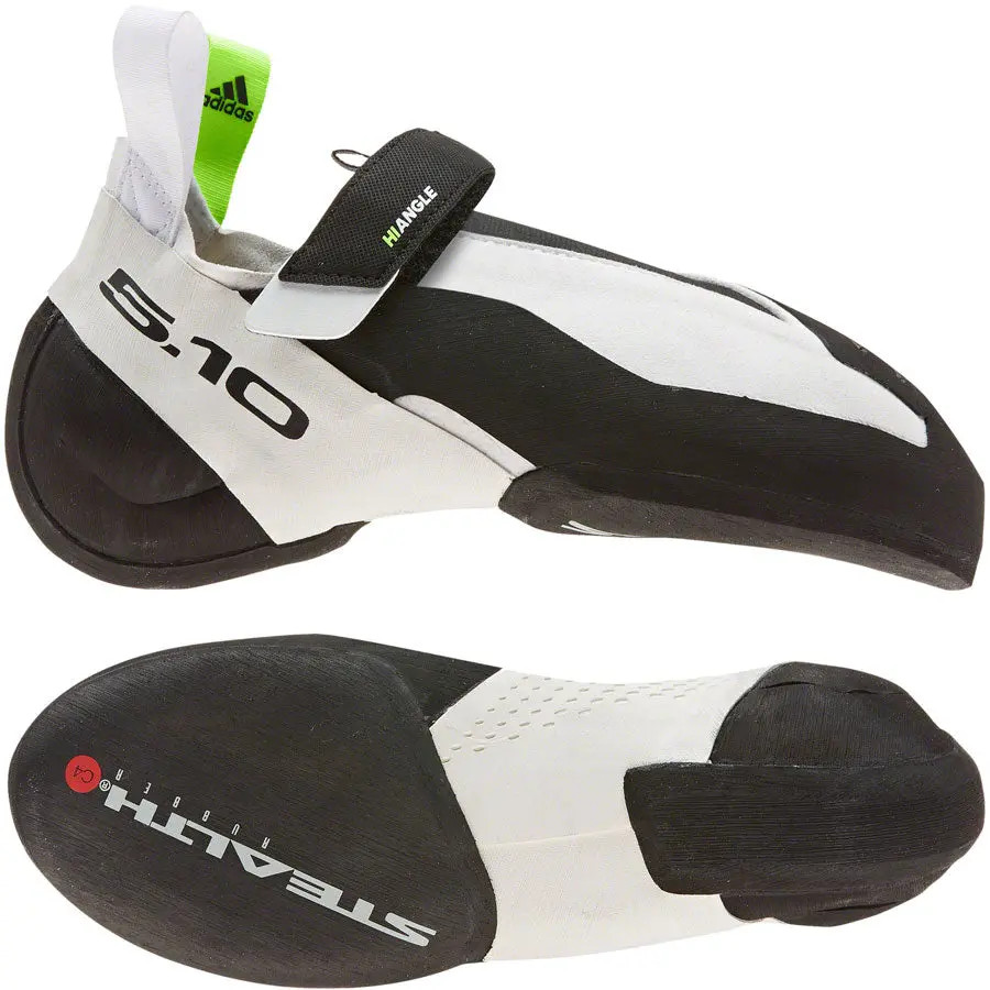 Five Ten Hiangle Climbing Shoe - Men's, Ftwr White/Core Black/Signal Green 14