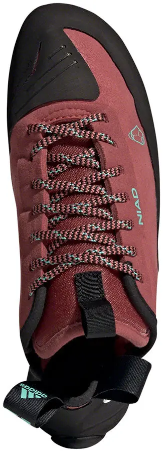 Five Ten Niad Lace Climbing Shoe - Men's, Core Black/Crew Red/Acid Mint 8