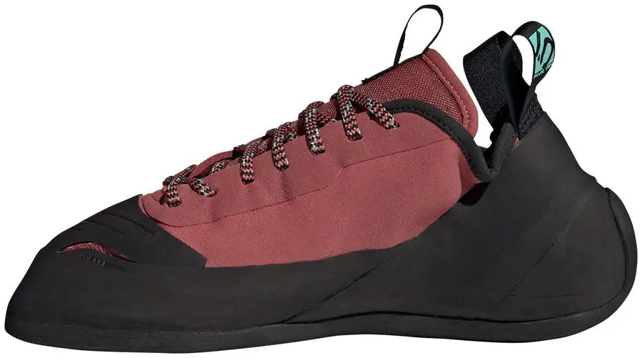 Five Ten Niad Lace Climbing Shoe - Men's, Core Black/Crew Red/Acid Mint 17