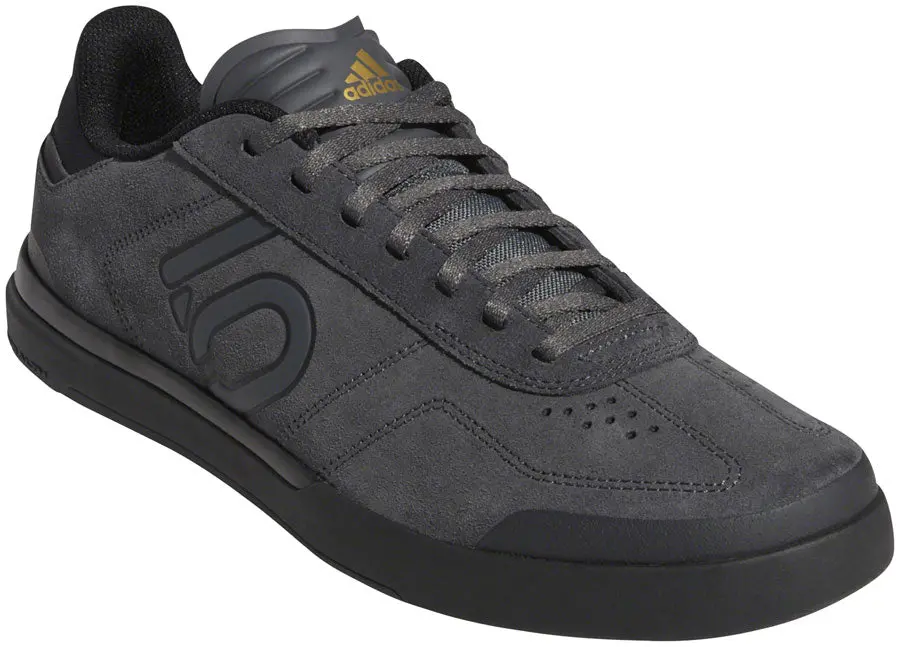 Five Ten Sleuth Dlx Flat Shoe - Men's, Grey Six / Core Black / Matte Gold 1