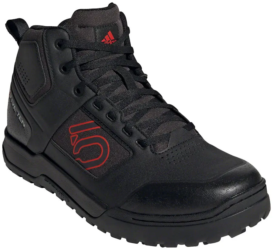 Five Ten Impact Pro Mid Flat Shoe - Men's, Core Black/Red/Core Black 1