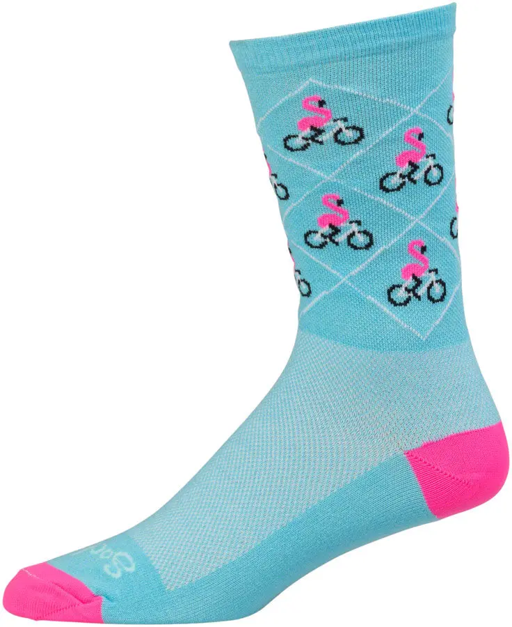 Issi Pink Flamingo Socks 1