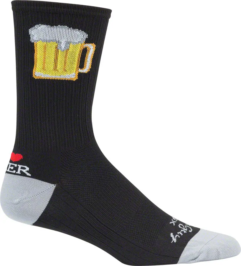 Sockguy Sgx Tallboy Socks - 6 Inch Black Small/Medium 1