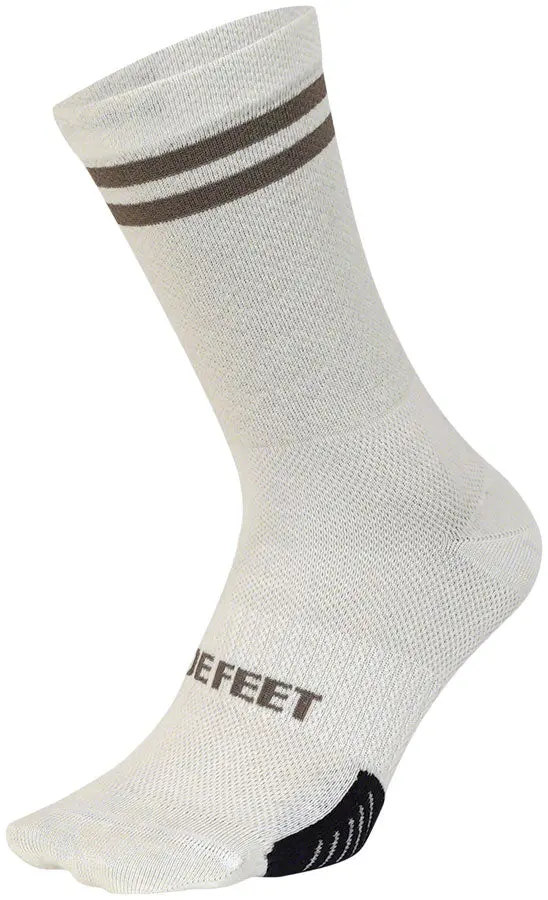 Defeet Cyclismo Wool Blend 6" - Natural/Khaki S 1